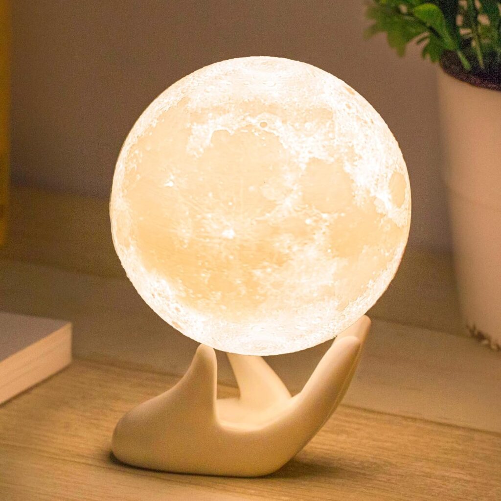 Lueur Lunaire: Lampe de Nuit Mydethun USB, Touche de Magie pour un Cadeau Enchanté