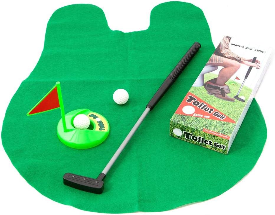 Swing aux Toilettes : Mini-Golf pour un Moment Par-Fer !