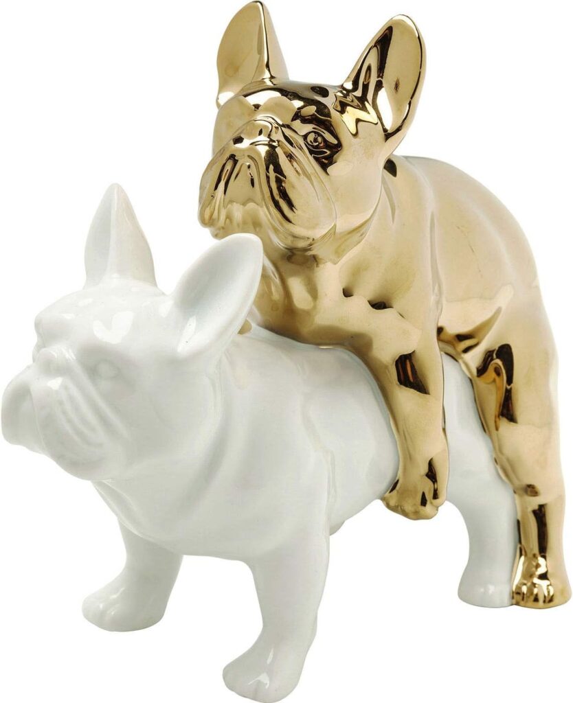 Love Dogs : Figurine Décorative Chic pour une Touche d’Amour dans Votre Intérieur!