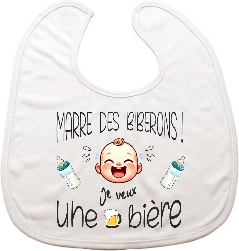 Bavoir Bébé: Pour les Futures Soirées Mousseuses!