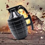 Tasse Grenade Explosive: Un Réveil Pétillant pour Vos Matins!