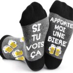 Chaussettes Fun: Bière, Jeu, Foot! Idées Cadeaux Drôles pour Tous!