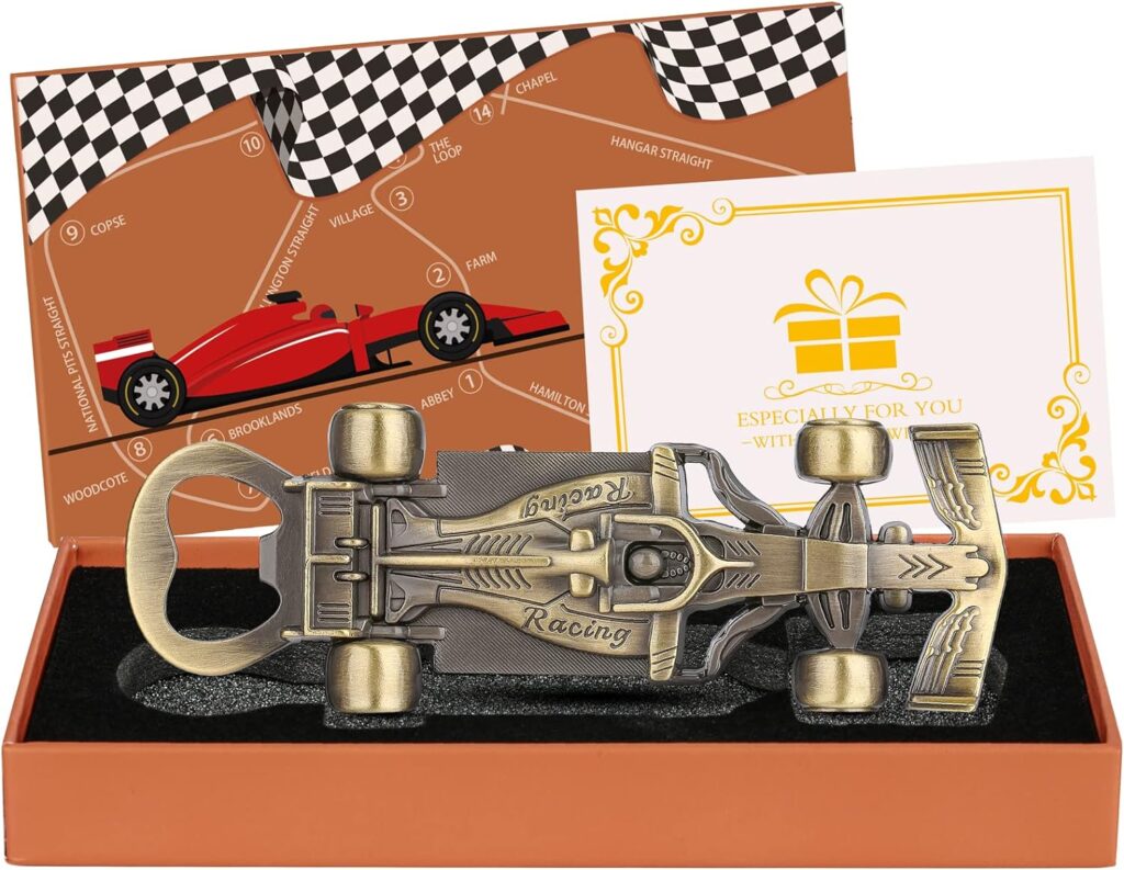 Décapsuleur de Course: Cadeau Turbo pour les As du Volant! 🏎️