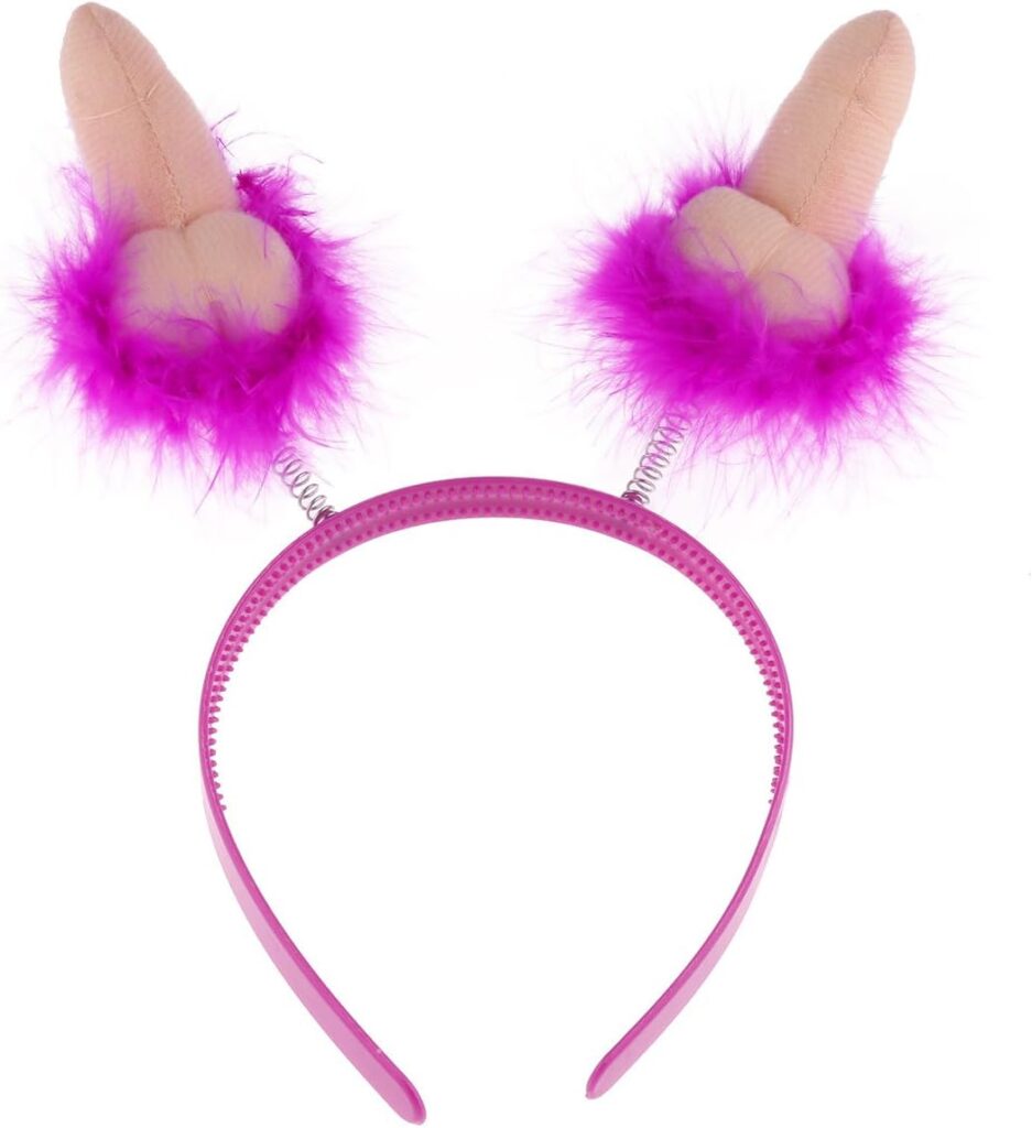 « Faites fleurir le fun avec notre Bandeau Rose et Plumes! »