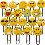 Signets Emoji Mignons – Trombone Drôle pour Enfants (10PCS)