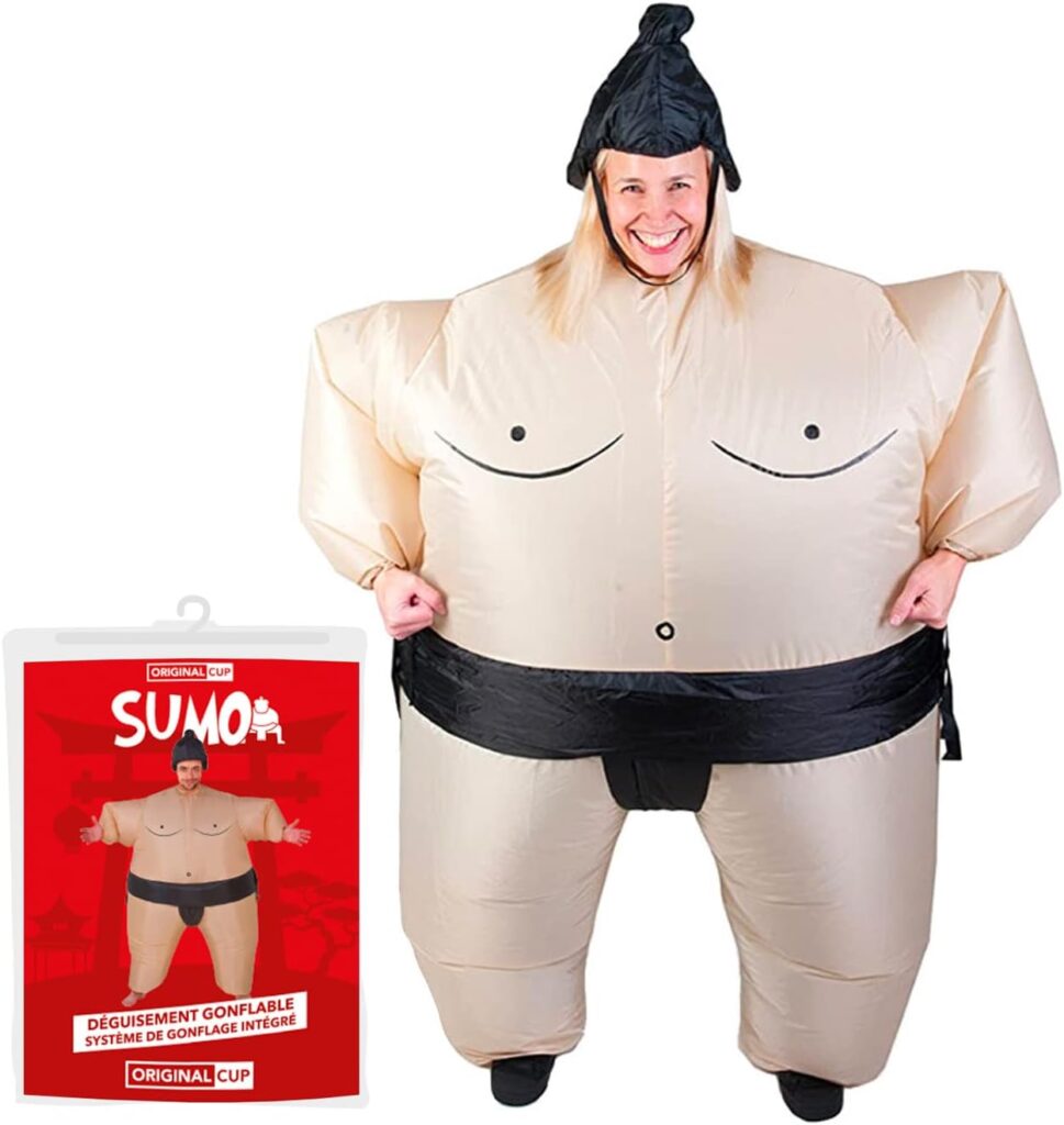 Costume Gonflable Sumo Adulte – Qualité Premium