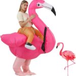 🎉 Costume Gonflable Flamant Rose – Déguisement Halloween Adulte