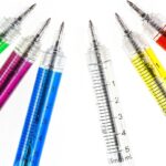 Stylos Seringue Colorés – Pack de 8 Pour Étudiants en Médecine